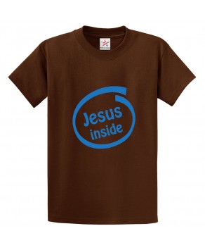 Jesus Inside Classic Religious Unisex Kids and Adults T-Shirt
